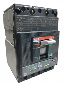 Автоматический выключатель ABB Tmax 100А XT2N 160 Ekip LS/I 3p F F 9CNB1SDA067057R1